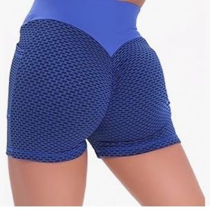 HANZHAN Womens Workout Yoga Shorts Tight-Fitting Women's Lifting Casual Yoga